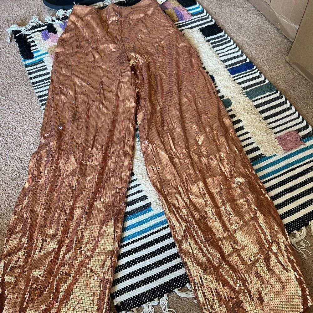 NWT Culpos x INC sequin pants‎ XS
